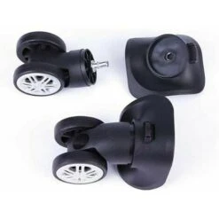 Roues De Valise De Rechange Pour Bagages Universelle Remplacement De La Roue Roulettes Valise De Voyage Bagages Valise Roue Gauche Et Droite Ensemble D'Accessoires De Réparation 2 Paire -Fispool Magasin 88667436 3
