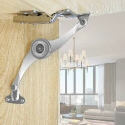 2 Pièces Ascenseur Support Charnière, Réglable Ascenseur Support Charnière Charnière Pour Porte De Meuble, Armoire, Haut De Placard, Coffre à Jouet 11 2 Pièces Ascenseur Support Charnière, Réglable Ascenseur Support Charnière Charnière Pour Porte De Meuble, Armoire, Haut De Placard, Coffre à Jouet -Fispool Magasin 88919829 5
