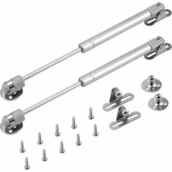 2 Pcs Verin Meuble Hydraulique Ressort Amortisseurs à Gaz D'origine Porte Armoire De Cuisine Bras Pneumatique Pour Levage De Porte Armoire Meuble Cuisine Amortisseur Charniè (100N)