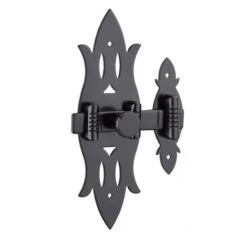 THIRARD - Verrou De Meuble Rustique, 40x130mm, Fer Noir