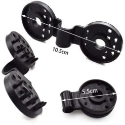 Lot De 40 Clips En Plastique Pour Toile D'ombrage, Clips De Pare-soleil Pour Serre, Jardin, Extérieur, Filet Anti-oiseaux -Fispool Magasin 89320781 5