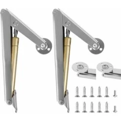 2pcs Vérin à Gaz 100N Superma, Amortisseurs à Gaz Verin Meuble Hydraulique Vérin à Gaz Hydraulique Ressort (Chargement 10kg )