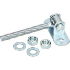 KOTARBAU Lot De 2 Charnières De Portail Réglables M12 - La Solution Parfaite Pour Toutes Les Portes De Portail - Galvanisé - Réglable -Fispool Magasin 89692610 5