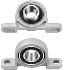 4 Pièces Roulements De Bloc D'oreiller, Palier Roulement, Roulements à Billes, Roulements Alliage De Zinc, Paliers A Semelle, Roulements à Billes, Avec Base En Fonte Solide (Taille : 20mm) -Fispool Magasin 89774055 4