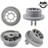 Lot De 4 Roulettes De Lave-vaisselle Pour Panier Inférieur, Roues De Lave-vaisselle Pour Siemens, Bosch 165314 -Fispool Magasin 90324401 1