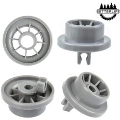 Lot De 4 Roulettes De Lave-vaisselle Pour Panier Inférieur, Roues De Lave-vaisselle Pour Siemens, Bosch 165314