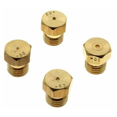 JEU D'INJECTEURS GAZ BUTANE PROPANE POUR TABLE DE CUISSON WHIRLPOOL - C00510192 3 JEU D'INJECTEURS GAZ BUTANE PROPANE POUR TABLE DE CUISSON WHIRLPOOL - C00510192