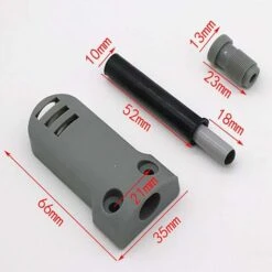 Lot De 4 Amortisseurs De Porte De Meuble En Plastique Touch Latch Fermeture Buffer Pour Portes D'armoire Case Drawer Charnière Push To Open System, Anticollision, Amortissement Des Chocs. -Fispool Magasin 90533798 2