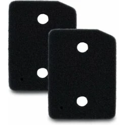 2x Filtres Pour Sèche-linge Miele 9164761 - Sèche-linge Pour Pompe à Chaleur - Fin - Grossier - 207 X 157 X 30 Mm - Filtre éponge - Sèche-linge à Condensation - Made In Germany - Filtre Mousse