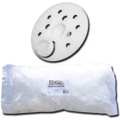 100 Rondelles D'isolations Avec Capuchon KC D. 60 Mm Pour Vis VBF Ou Cheville NFA - Fixtout