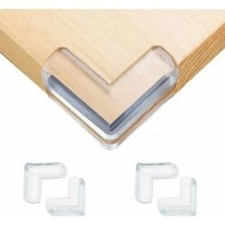 12PCS Protege Coin De Table,Coin Protection Bord Protection Bébés, Pour Coin Table Et Meuble Enfants, Protection Antichoc Pour Bébé Et Enfants, Pour Protection Bébé, Transparent