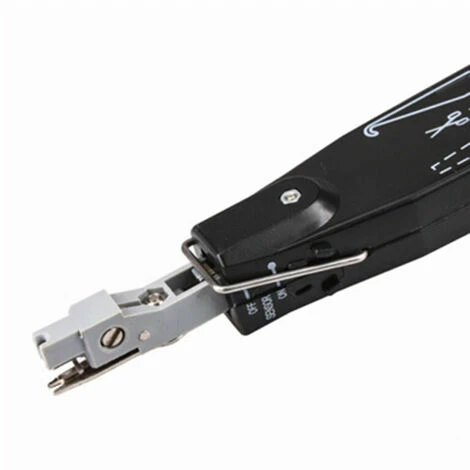 Outil De Pose Outil D'Installation Pour Prises Réseau Panneau De Brassage Cablage Réseau Simple - Noir 6 Outil De Pose Outil D'Installation Pour Prises Réseau Panneau De Brassage Cablage Réseau Simple - Noir – Image 4