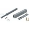 Kit Push To Open Loqueteau De Porte à Pression Aimanté Réglable Blum 956A1004 Et Adaptateur à Visser 956A1201 Avec Vis Tip-on Charnière Meuble Cuisine Butée Fermeture Piston, Plastique Gris -Fispool Magasin 93960917 1
