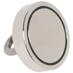 Kit De Pêche Magnétique Avec Aimant Puissant Pour Tirer 550 Lb, Corde, Gants, Colle Frein-filet Aimants De Pêche Avec Corde Pour La Chasse Au Trésor Sous-marine Et La Récupération D'objets -Fispool Magasin 94020648 5