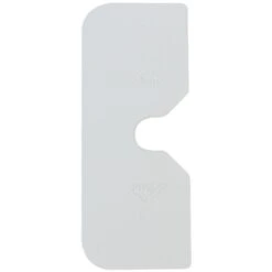 Cache Pour Gâche Verrouilleur Médian Dormant Patio Inowa - Finition : Blanc R07.2 - Kintech