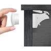 Sécurité Bébé Placard Bloque Porte (4 Verrous + 1 Clés), Bloque Tiroir Sécurité Enfant Verrouillage Bébé Serrures Verrous Magnétique Loquets De Sécurité Pour Cabinet Armoire