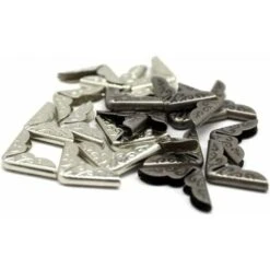 20pcs Protecteurs De Coin De Livre Pour Photo, Carnet,Albums, Scrapbooking (Argent) -Fispool Magasin 95323218 5