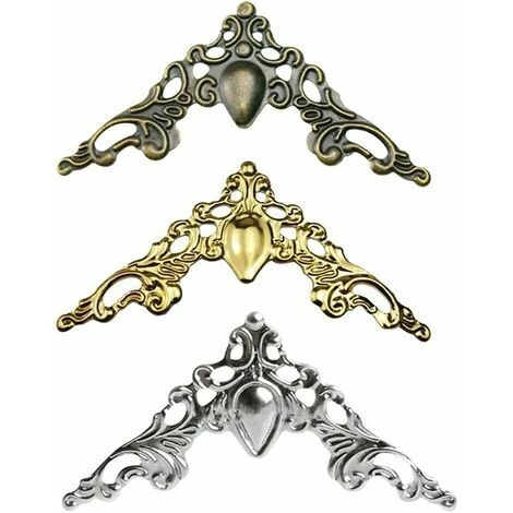 Coin Bord Protecteur 30 Pièces Coin Décoratif Protection Couverture Coin Bord Protecteur Pied D’Angle Livre Decoration Protection Meuble Pour Bordure De Boîte En Bois Boîte à Bijoux 3 Coin Bord Protecteur 30 Pièces Coin Décoratif Protection Couverture Coin Bord Protecteur Pied D’Angle Livre Decoration Protection Meuble Pour Bordure De Boîte En Bois Boîte à Bijoux