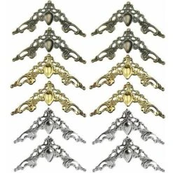 Coin Bord Protecteur 30 Pièces Coin Décoratif Protection Couverture Coin Bord Protecteur Pied D’Angle Livre Decoration Protection Meuble Pour Bordure De Boîte En Bois Boîte à Bijoux 10 Coin Bord Protecteur 30 Pièces Coin Décoratif Protection Couverture Coin Bord Protecteur Pied D’Angle Livre Decoration Protection Meuble Pour Bordure De Boîte En Bois Boîte à Bijoux -Fispool Magasin 95323297 4