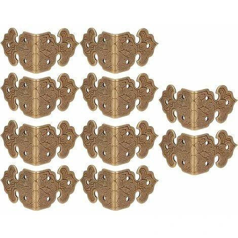 10pcs Protection D'armoire D'angle, Protection D'angle De Meubles Exquis Pour Bureau Pour Ménage Pour Boîte Pour Bureau Pour Table(Bronze) 3 10pcs Protection D'armoire D'angle, Protection D'angle De Meubles Exquis Pour Bureau Pour Ménage Pour Boîte Pour Bureau Pour Table(Bronze)