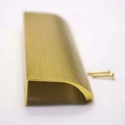 Lot De 10 Poignée Profil Cuisine Poignee De Meuble Cuisine Poignee Doree Poignee Invisible - LS7027GD128 Poignée Profil Aluminium Poignée Laiton Poignée 128mm -Fispool Magasin 95442670 5