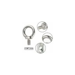 Pièces Butées De Rail D'auvent Multifonctions En Acier Inoxydable Bouchons De Rail D'auvent Boulons à œil De Levage Pour Caravane Camping-car Camping-car Tente De Camping -Fispool Magasin 95536215 3