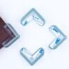 LITZEE 　Lot De 12 Protections D'angle Transparentes En Forme De L Pour Bébé - Protection Contre Les Chocs - Protection D'angle Contre Les Blessures - Anti-collision -Fispool Magasin 95631673 1