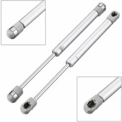 2pcs Vérin à Gaz 120N Hydraulique Cabinet Strut Ressort Vérin À Gaz Original Armoire De Cuisine Porte Bras Pneumatique Pour Levage Armoire De Cuisine Porte Armoire Charnière Amortisseur -Fispool Magasin 95791459 3