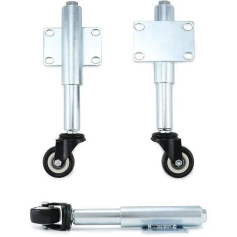 2Pcs Roulette Roulant Avec Ressort, Roulettes Pour Portails Lourds, Meuble Et Chariot - Ø50 Mm - Capacité De Charge 60 Kg Chacun 5 2Pcs Roulette Roulant Avec Ressort, Roulettes Pour Portails Lourds, Meuble Et Chariot - Ø50 Mm - Capacité De Charge 60 Kg Chacun – Image 3