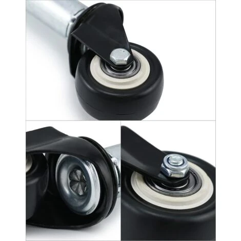 2Pcs Roulette Roulant Avec Ressort, Roulettes Pour Portails Lourds, Meuble Et Chariot - Ø50 Mm - Capacité De Charge 60 Kg Chacun 7 2Pcs Roulette Roulant Avec Ressort, Roulettes Pour Portails Lourds, Meuble Et Chariot - Ø50 Mm - Capacité De Charge 60 Kg Chacun – Image 5