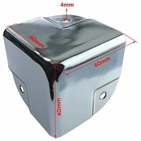 Protection Pour Meubles Protecteurs D'angle En Métal Protection Coin De Table 12 Pièces Équerres De Protecteur D'angle Métal Edge Protège Coins Pour Tables Et Meubles Pointus 5 Protection Pour Meubles Protecteurs D'angle En Métal Protection Coin De Table 12 Pièces Équerres De Protecteur D'angle Métal Edge Protège Coins Pour Tables Et Meubles Pointus – Image 3