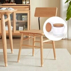 24 Pièces Bouchon Pied De Chaise,Tour Couvre Pied De Chaise En Silicone Protège Pied De Chaise Pour Cols En Bois Dur Et Carrelage H147 -Fispool Magasin 95979731 4
