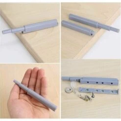 Loquets Magnétiques Push-to-open, Les Loquets Ouvrent Et Ferment La Porte D'une Simple Pression (10pcs) -Fispool Magasin 96011469 2