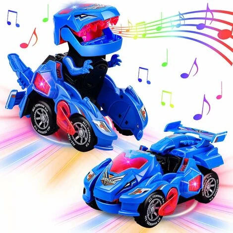 Discount Transforming Dinosaur Car Toys Avec LED Light Music Automatic Deformation Dino Race Car Toys For Kids Boy Girls Toddlers 3 Year Old And Up Birthday Holiday Toy Gifts 3 Discount Transforming Dinosaur Car Toys Avec LED Light Music Automatic Deformation Dino Race Car Toys For Kids Boy Girls Toddlers 3 Year Old And Up Birthday Holiday Toy Gifts