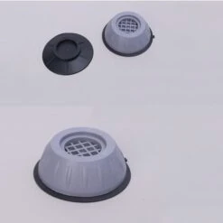 4 Pièces Patins Anti-vibrations Caoutchouc Antidérapant, Tampons À Pied Machine À Laver Anti Vibration Tampon, Pieds De Machine à Laver,universel Pour Lave-linge Et Sèche-linge. (pieds De Machine à L -Fispool Magasin 97245044 5