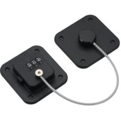 Verrou De Protection De La Fenêtre Verrouillage Du Réfrigérateur Verrouillage Du Code Verrou De Protection Multifonctionnel Serrures De Sécurité Pour Enfants Pour Le Tiroir D'armoire (Noir)