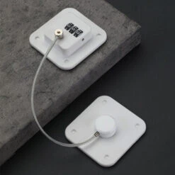 Verrou De Protection De La Fenêtre Verrouillage Du Réfrigérateur Verrouillage Du Code Verrou De Protection Multifonctionnel Serrures De Sécurité Pour Enfants Pour Le Tiroir D'armoire (Noir) -Fispool Magasin 97248307 4