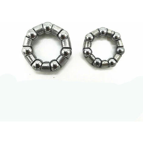 2X ROULEMENT Cage A Billes MOYEU Arriere 7 Billes 6.35MM Roue Velo VTT Ville Vintage BMX 6 2X ROULEMENT Cage A Billes MOYEU Arriere 7 Billes 6.35MM Roue Velo VTT Ville Vintage BMX – Image 4