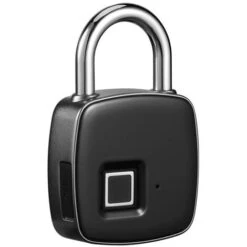 Cadenas À Empreintes Digitales, Salle De Sport, Serrure Biométrique Sans Clé Étanche, Casier, Porte, Sac À Dos, Bagage, Valise, Vélo, Bureau, Chargement Usb