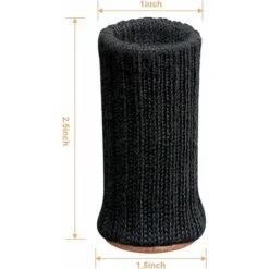 Lot De 24 Chaussettes De Chaise Haute élastiques Pour Meubles, Antidérapantes, Pour Pieds De Chaise, Housses De Meubles, Pour Circonférence Des Pieds De Meubles De 7,6 Cm à 12,7 Cm, Tasses De Meubles -Fispool Magasin 97631116 5