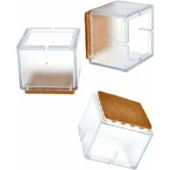 16 X Capuchons De Pieds De Chaise En Silicone Pour Pieds De Chaise De Sol En Silicone Capuchons D'ouverture Couverture De Table De Meuble Pieds De Chaise De Table Couvre-pieds Coussinets Protecteurs P -Fispool Magasin 97732039 4