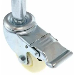 Roulette De Porte à Ressort 3 Pouces Roue De Porte En Caoutchouc Robuste 220lbs Avec Dispositif D'arrêt à Ressort -Fispool Magasin 97848849 5