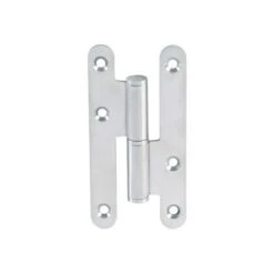 Paumelle En Acier Inoxydable – 110x55x2.5 Mm Bout Rond Noeud Plat - Droite - LTPML110X55-304D