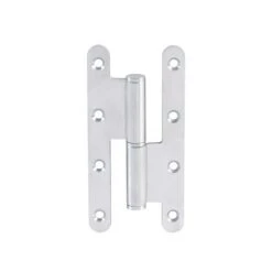 Paumelle En Acier Inoxydable – 140x70x3 Mm Bout Rond Et Noeud Plat - Droite - LTPML140X70-304D