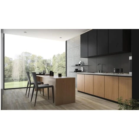 NORDLINGER PRO Plaque Composite Crédence - Brossé Noir- Aluminium - 80 X 120 Cm 3/0,15 Mm - Idéal Cuisine 6 NORDLINGER PRO Plaque Composite Crédence - Brossé Noir- Aluminium - 80 X 120 Cm 3/0,15 Mm - Idéal Cuisine – Image 4