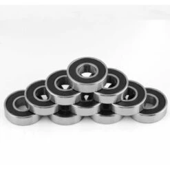 Lot De 10 Roulements à Billes Multi-usages Avec Joint En Caoutchouc, à Rainure Profonde 6001-2RS (12 X 28 X 8 Mm) -Fispool Magasin 98515547 5