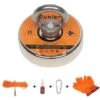 Kit De Pêche Magnétique Avec Aimant Puissant Pour Tirer 550 Lb, Corde, Gants, Colle Frein-filet Aimants De Pêche Avec Corde Pour La Chasse Au Trésor Sous-marine Et La Récupération D'objets
