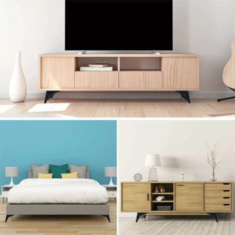 LECHUANG Lot De Pieds Meubles De Rechange, 15 Cm, Triangulaires, Pieds De Tables De Bricolage, Pour Les Chaises, Les Armoires Et Les Canapés, Autres Pieds De Meubles (Argent, 1pcs) 5 LECHUANG Lot De Pieds Meubles De Rechange, 15 Cm, Triangulaires, Pieds De Tables De Bricolage, Pour Les Chaises, Les Armoires Et Les Canapés, Autres Pieds De Meubles (Argent, 1pcs) – Image 3