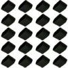 LECHUANG Capuchon De Pied De Chaise, Protection De Pied De Chaise 20 Pièces, Protection De Sol, Capuchons De Pied, Capuchons De Pied De Chaise, Plastique, Protection De Sol, Capuchon De Protection 40x