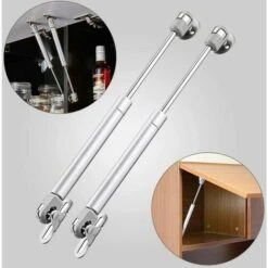 GP 2PCS Vérins à Gaz 80N Verin Meuble Hydraulique Ressort Amortisseurs à Gaz D'origine Porte Armoire De Cuisine Bras Pneumatique Pour Levage De Porte Armoire Meuble Cuisine Amortisseur Charniè -Fispool Magasin 99639908 2